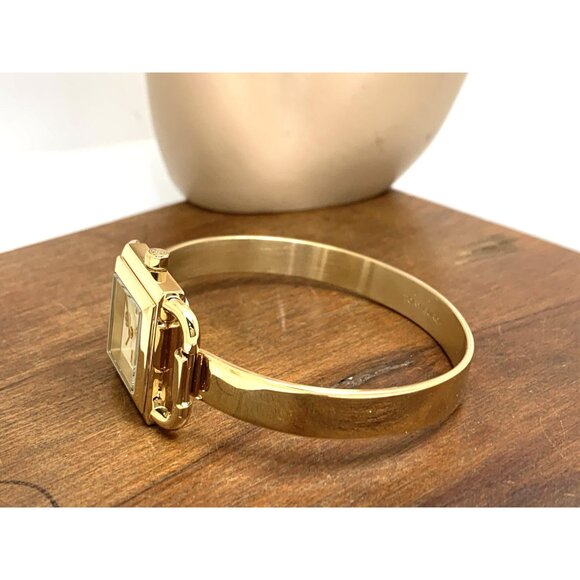 Tory Burch Women's Watch TBW7257 Petite Cream Dial Quartz Bangle Gold Steel - Picture 9 of 14